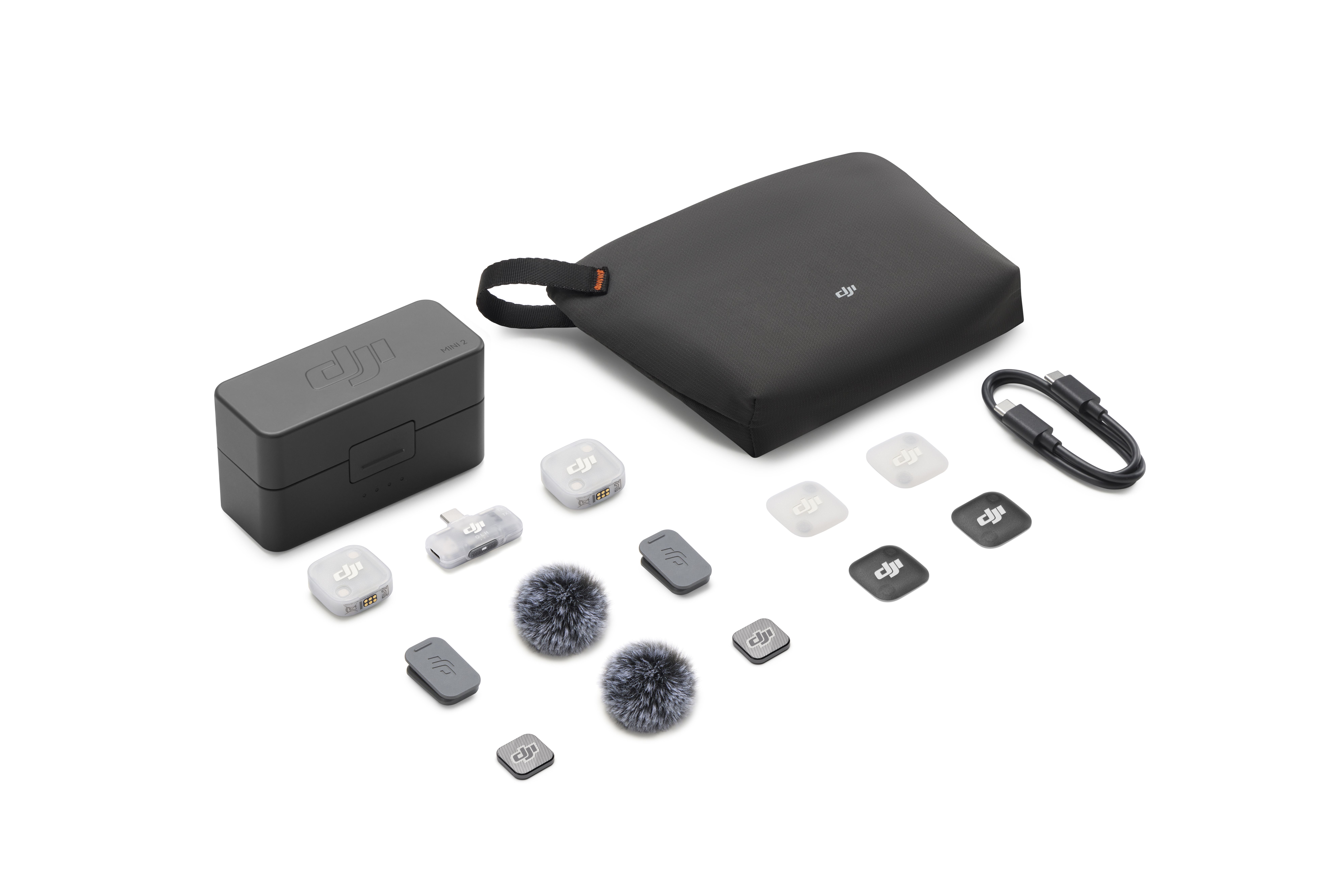 DJI MIC Mini 2 (2 TX+1 Mobile RX+Ladecase)