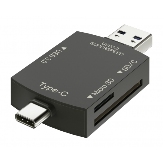 Newell HUB OTG 3in1 Lesegerät USB A-C