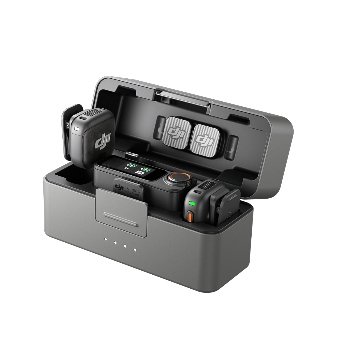 DJI MIC 3 (2x TX + 1x RX + Charg. Case)