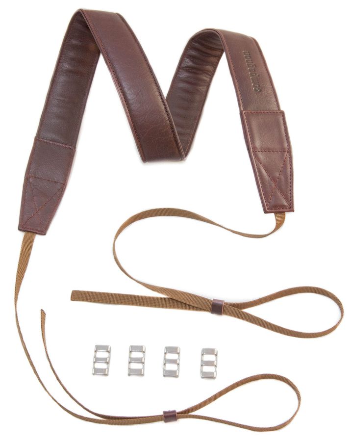 Compagnon Leder Tragegurt Art.Nr. 514 d.braun