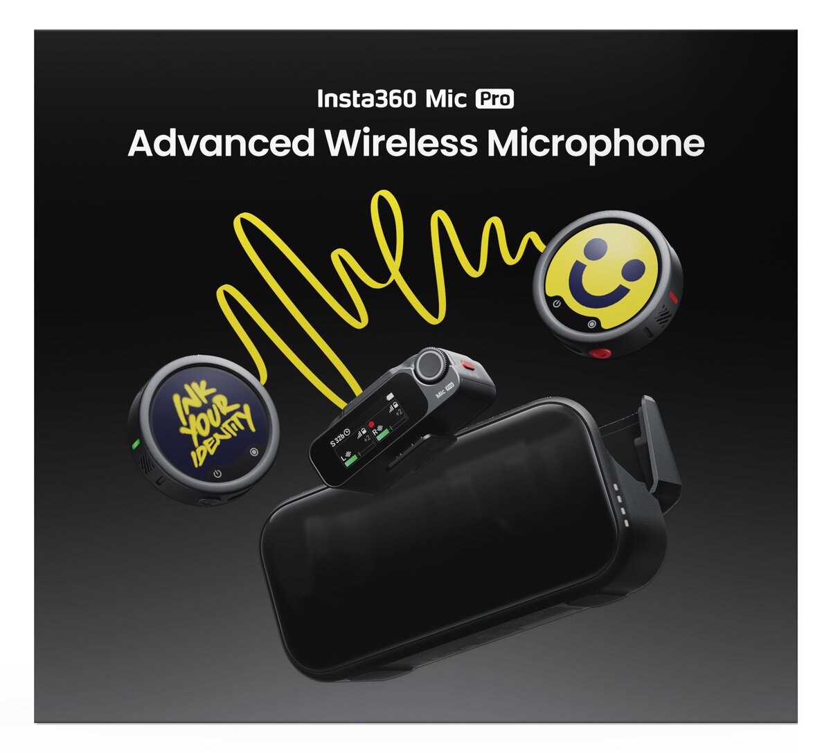 Insta360 Mic Pro Set 1 (2xTX+1xRX)
