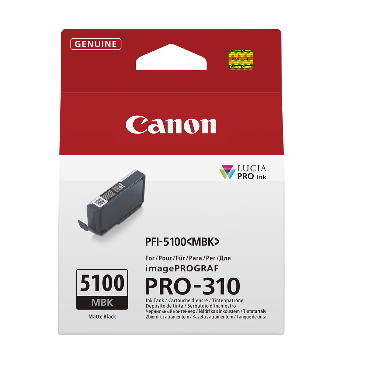 Canon PFI-5100MBK Tinte für Prograf 310