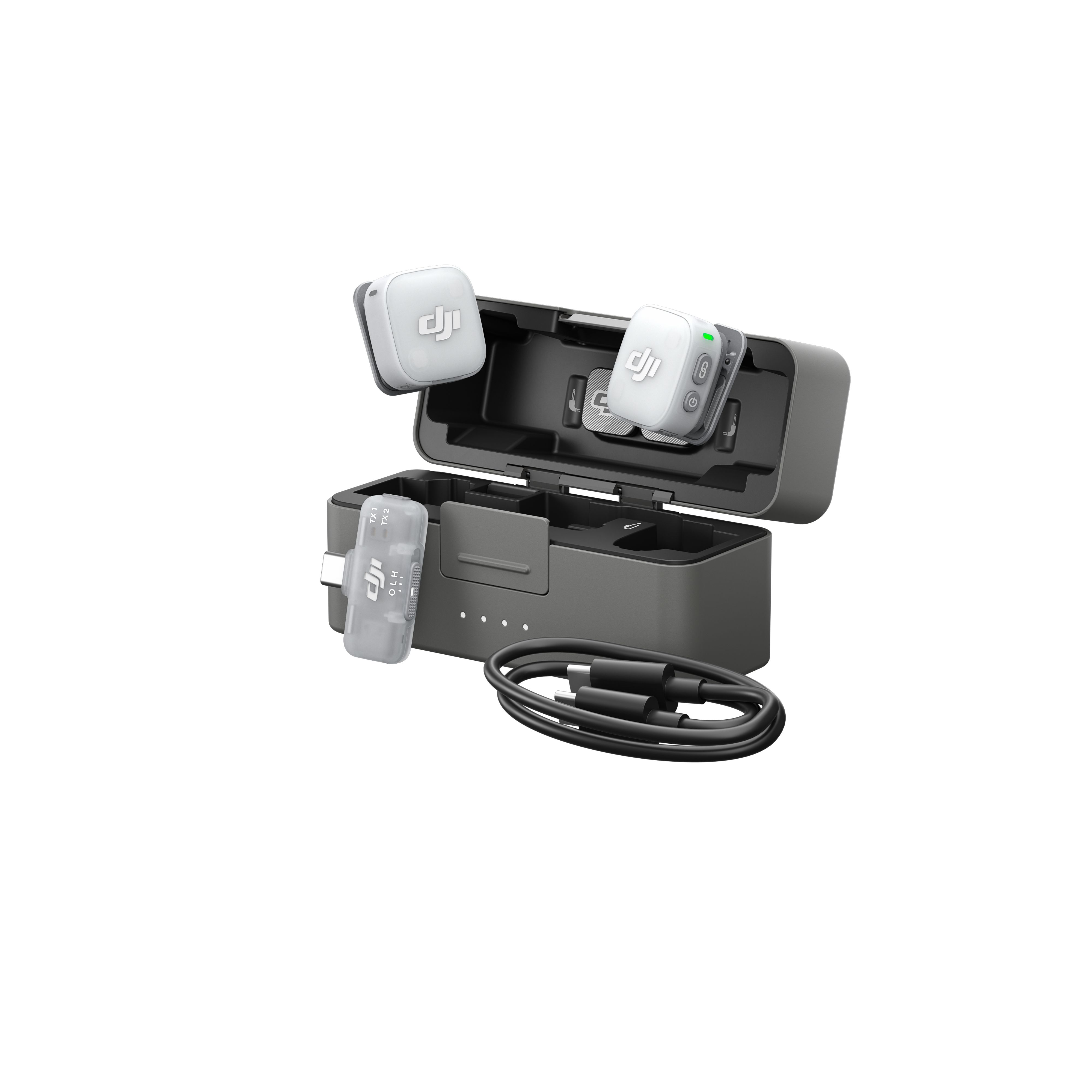 DJI MIC Mini 2 (2 TX+1 Mobile RX+Ladecase)