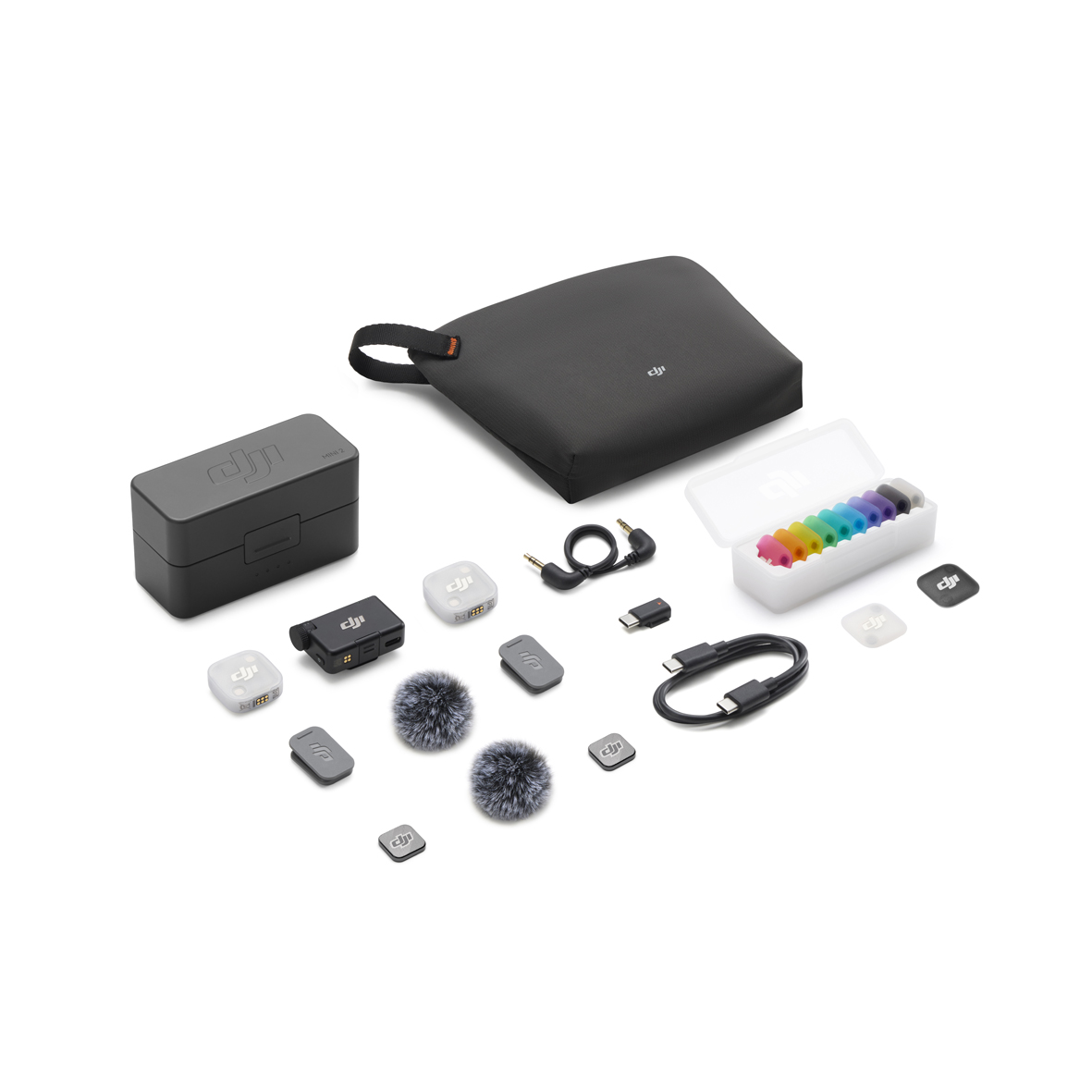 DJI Mic Mini 2 (2 TX + 1 RX + Charging Case)