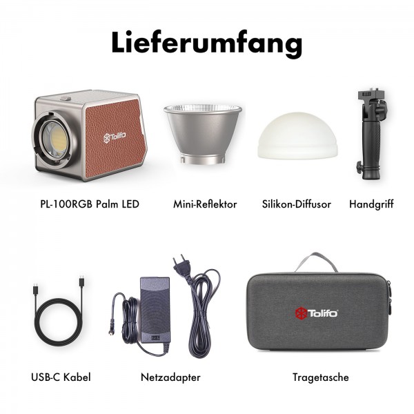 Tolifo PL-100RGB PALM LED Set