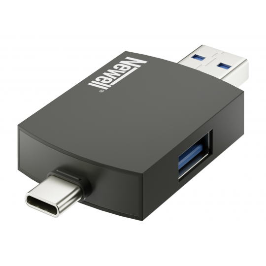 Newell HUB OTG 3in1 Lesegerät USB A-C