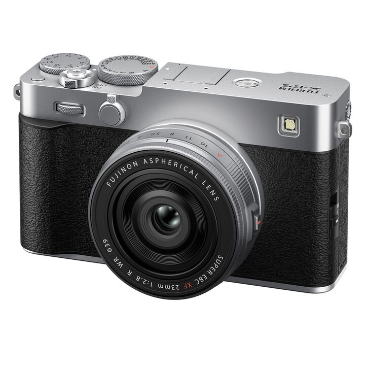 Fujifilm X-E5 silber Kit + XF 23mm WR