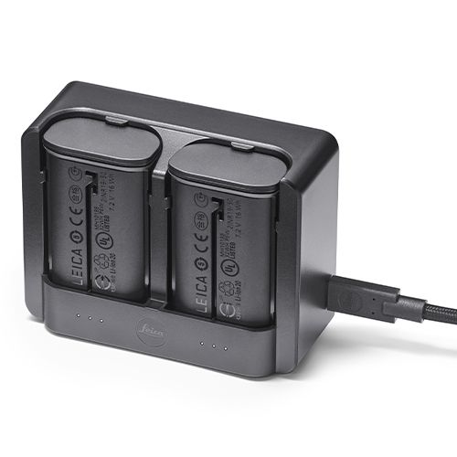 Leica 16059 USB-C Dual Ladegerät BC-SCL6