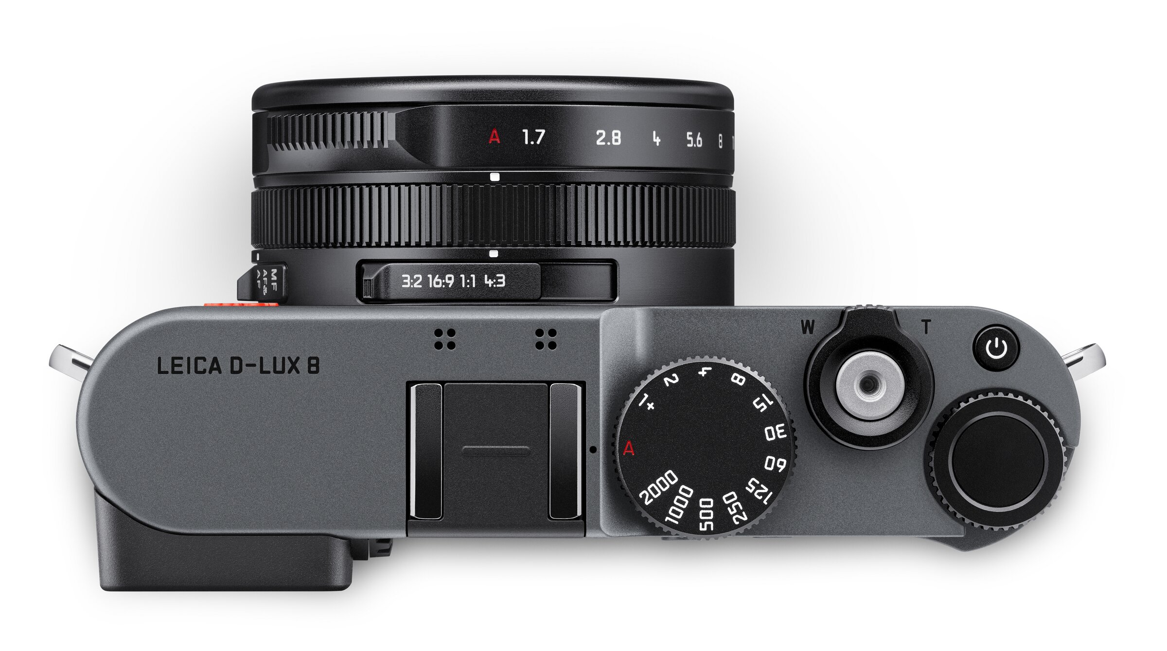 Leica 19213 D-Lux 8 Metallgrau lackiert