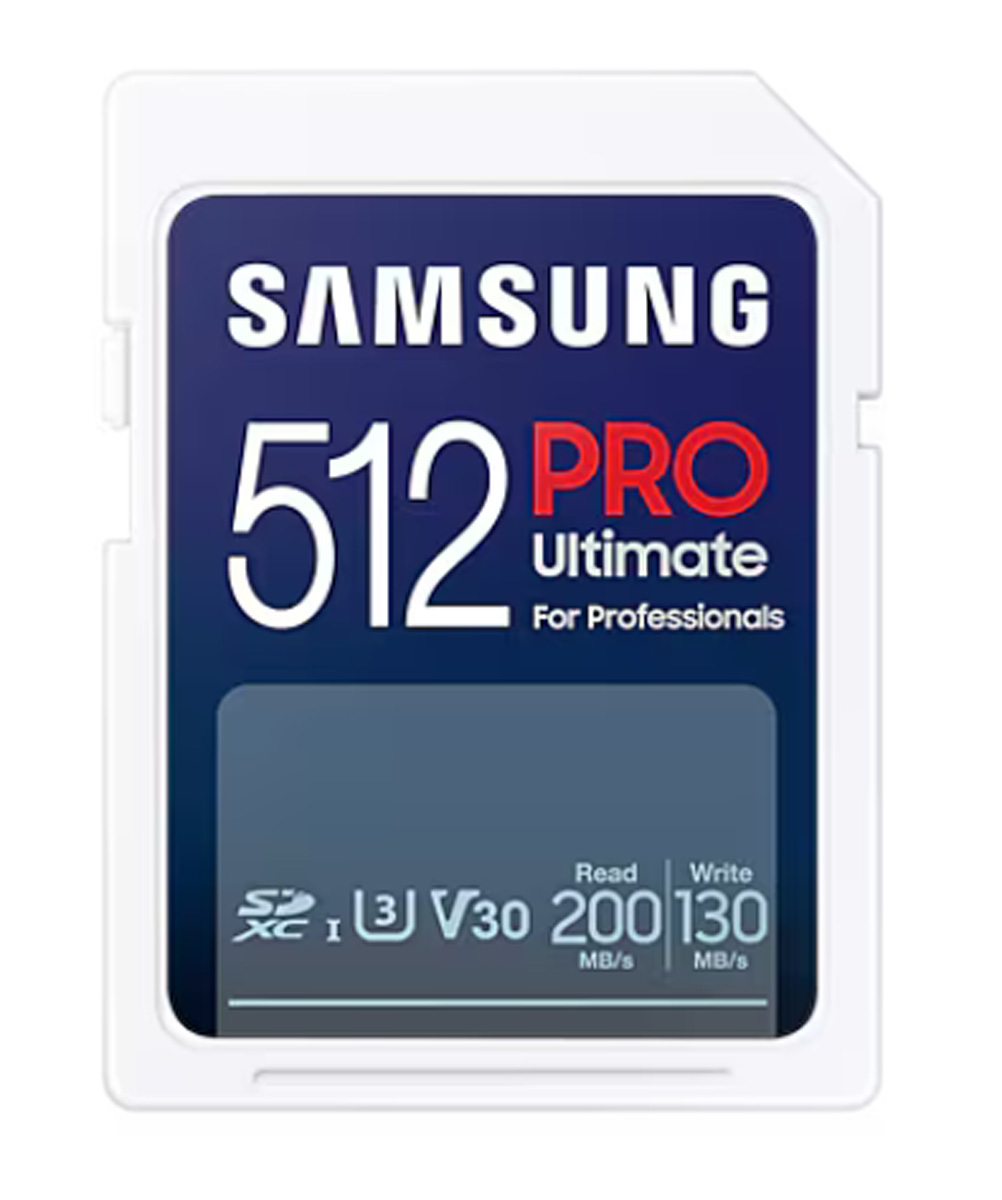 Samsung Pro Ultimate SDXC Karte 512GB V30